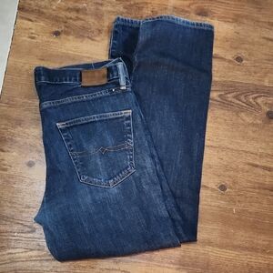 Lucky Brand Blue Straight Jeans Classic Denim